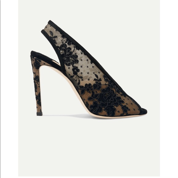 Jimmy Choo Shoes - Jimmy Choo Shar black lace pump, 37